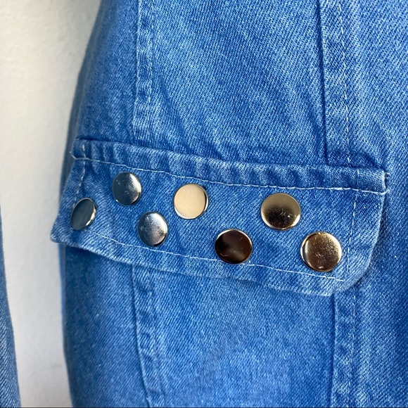 Vintage Denim Dress - Picture 4 of 7